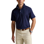 RLX Ralph Lauren Classic Fit Lightweight Airflow Golf Polo Shirt - Refined Navy