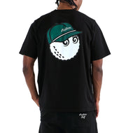 말본 버뮤다 볼드윈 골프 티 - 블랙