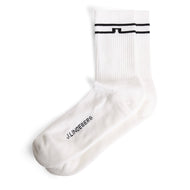 J.Lindeberg Connel Golf Sock- 화이트