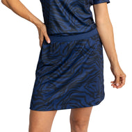 Cross Women 's Stella Golf Skort -Navy Zebra