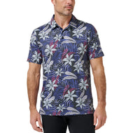 트래비스 매튜 페더웨이트 오픈 베이 골프 폴로 셔츠 - 블랙