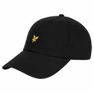 Lyle & Scott 로고 골프 모자 - 제트 블랙