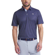 Puma Pure 2.0 Circle Cat 골프 셔츠 - 깊은 해군/화이트 글로우