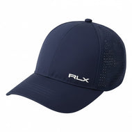 RLX RALPH LAUREN 여성의 성능 로고 메쉬 PANNIL CAP- 정제 된 해군