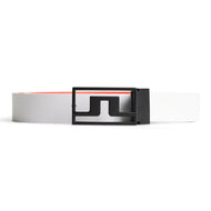 J.Lindeberg Slater Detachable Golf Belt -White