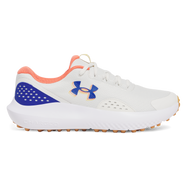 Under Armour Surge Spikeless Golf Shoes -White Clay/Royale