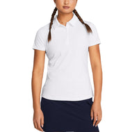 Under Armor Women 's Playoff Golf Polo Shirt- 화이트