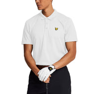 Lyle & Scott Golf Tech 폴로 셔츠 - 화이트