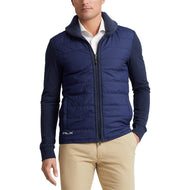 RLX RALPH LAUREN Full Zip Fine Gauge Terry Jacket -Medieval Blue Heather