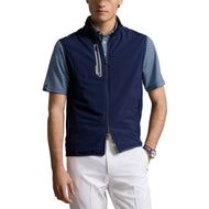 RLX RALPH LAUREN TECH TERRY Full Zip Golf Vest- 세련된 해군
