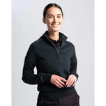 Cross Women's Greta 1/4 Zip Golf Knit - Black
