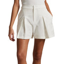 RLX Ralph Lauren Women&#39;s Performance Pleated Golf Shorts - Ceramic White