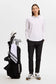 J.Lindeberg Florian Long Sleeve Golf Polo Shirt - White