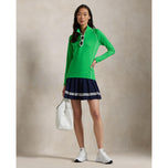 RLX RALPH LAUREN女球衣紫外线四分之一ZIP高尔夫套头衫 -  Tiller Green