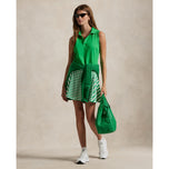 RLX RALPH LAUREN 여성 소매 소매 투어 공연 폴로 셔츠 -Tiller Green