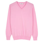 跨女子吉娜V领高尔夫针织 - 丁香囊