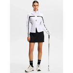 J.Lindeberg 여성용 에이미 골프 스커트 - 블랙