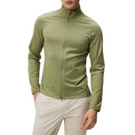 J.Lindeberg Melker Mesh Golf Mid Layer- 오일 녹색