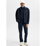 J.Lindeberg 빌헬름 골프 폴로 셔츠 - JL 네이비