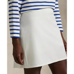 RLX RALPH LAUREN 여자 17 "AIM PLEATED BACK GOLF SKORT- 세라믹 화이트
