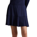 RLX Ralph Lauren Women's A-Line Interlock Golf Skort - Refined Navy