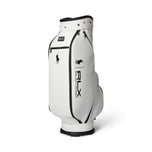 RLX Ralph Lauren Embroidered Logo Cart Golf Bag - White Multi
