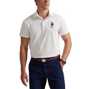 RLX RALPH LAUREN POLO BEAR AIRTECH PIQUE GOLF POLO SHIRT -CERAMIC WHITE