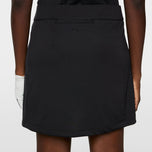 J.Lindeberg妇女Amelie Mid Golf Skirt -Black