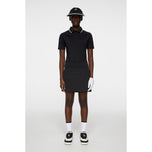 J.Lindeberg妇女Amelie Mid Golf Skirt -Black