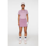 J.Lindeberg 여성의 Amelie Golf Skirt- 매우 포도