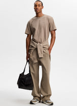 J.Lindeberg Alpha Golf T-Shirt - Brindle