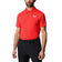 Castore Club Golf Ball Printed Polo Golf Shirt - Poppy Red/White