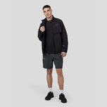 Castore FlyWeight防水高尔夫球外套 - 黑色