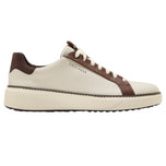 Cole Haan GrandPrø Topspin 방수 와이드 골프 슈즈 - 아이보리/CHSTNT