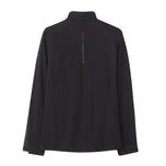 跨女子专业防水雨高尔夫球夹克 - 黑色