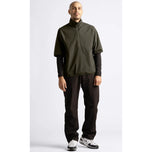 크로스 파인 윈드브레이커 골프 셔츠 - 다크 파인