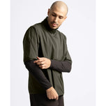 크로스 파인 윈드브레이커 골프 셔츠 - 다크 파인