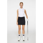 J.Lindeberg妇女Dena无袖高尔夫球球衫 - 白色