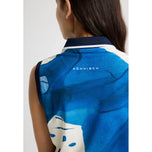 Rohnisch妇女Deni无袖高尔夫球球球球场 - 蓝色水瓶座