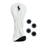 RLX Ralph Lauren刺绣球道盖 - 白色