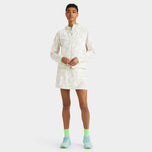 G/Fore女性音调花卉特里克小牛4向伸展鞋 - 石头