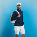 g/fore刷回技术高尔夫四分之一拉链 - 暮光