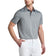 G/Fore Melange Ice Nylon Golf Polo Shirt -Charcoal Melange
