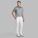G/Fore Melange Ice Nylon Golf Polo Shirt -Charcoal Melange