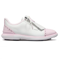 G/Fore Women 's Brogue Cap Toe Kiltie Gallivan2R 골프 신발 - 눈/홍당무