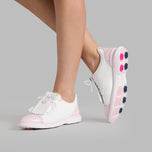 G/Fore Women's Brogue Cap Toe Kiltie Gallivan2r高尔夫球鞋 - 雪/腮红