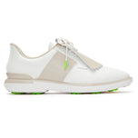 G/Fore Women 's Gallivan2R 사이드 스트라이프 골프 신발 - 스노우/스톤