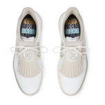 G/Fore Women 's Gallivan2R 사이드 스트라이프 골프 신발 - 스노우/스톤