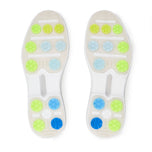 G/Fore Women 's Gallivan2R 사이드 스트라이프 골프 신발 - 스노우/스톤