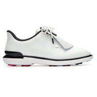 G/Fore Women 's Heart Decossed Gallivan2r Kiltie Golf Shoes -Snow/Onyx